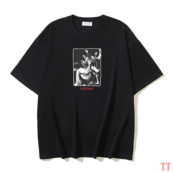 Off White Short Sleeve T Shirts For Men # 305393