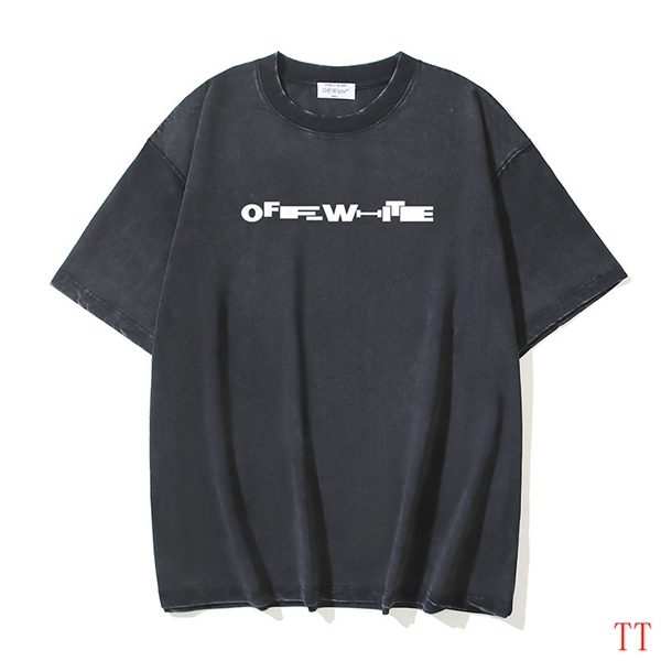Off White Short Sleeve T Shirts For Men # 305394