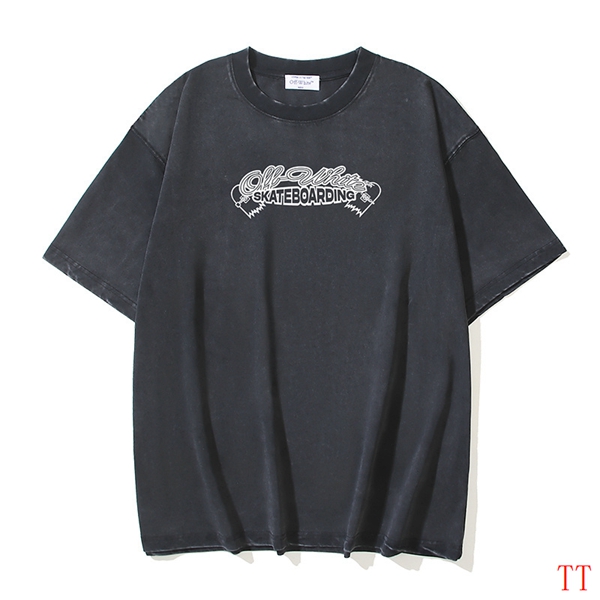 Off White Short Sleeve T Shirts For Men # 305395