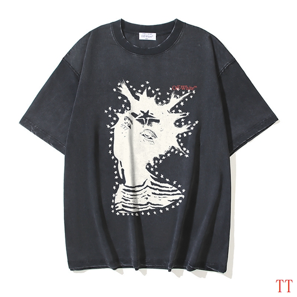 Off White Short Sleeve T Shirts For Men # 305397