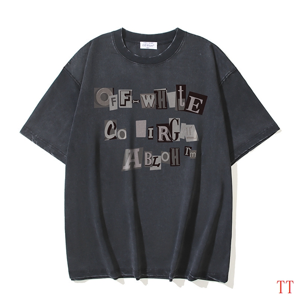 Off White Short Sleeve T Shirts For Men # 305401