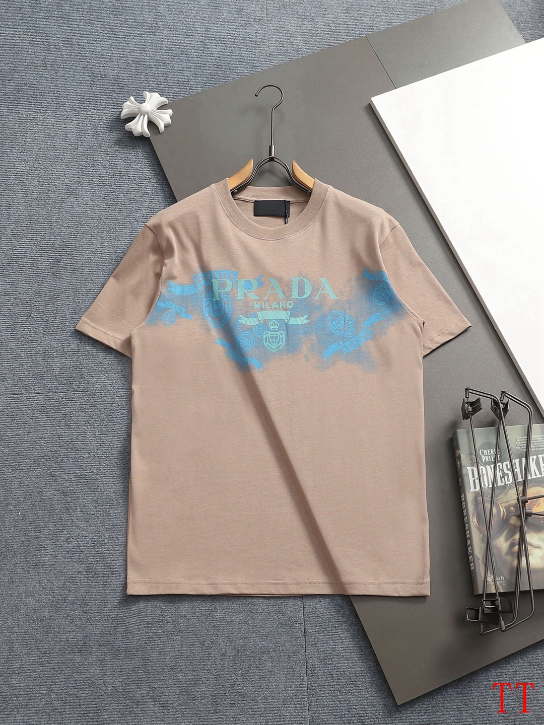 Prada Short Sleeve T Shirts For Men # 305410
