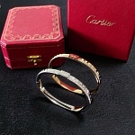 Cartier Silver Bangle For Women # 304705, cheap Cartier Bracelet