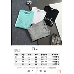 Dior Short Sleeve T Shirts Unisex # 305283, cheap Dior T Shirts