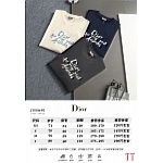 Dior Short Sleeve T Shirts Unisex # 305287, cheap Dior T Shirts
