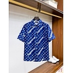 Louis Vuitton Short Shirt Set For Men # 305349, cheap LV Shirt Short Set