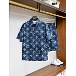 Louis Vuitton Short Shirt Set For Men # 305350