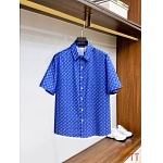 Louis Vuitton Short Shirt Set For Men # 305353, cheap LV Shirt Short Set