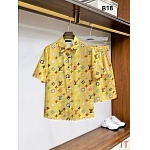 Louis Vuitton Short Shirt Set For Men # 305354