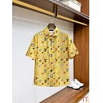 Louis Vuitton Short Shirt Set For Men # 305354, cheap LV Shirt Short Set