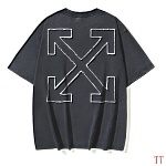Off White Short Sleeve T Shirts For Men # 305400, cheap Off White T Shirts