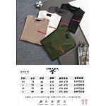 Prada Short Sleeve T Shirts For Men # 305406, cheap Short Sleeved Prada