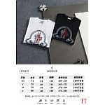 Moncler Short Sleeve T Shirts For Men # 305426, cheap For Men