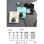 Moncler Short Sleeve T Shirts For Men # 305430, cheap For Men