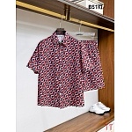 Moncler Short Shirt Set For Men # 305443, cheap Moncler Shirt Short