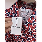Moncler Short Shirt Set For Men # 305443, cheap Moncler Shirt Short