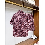 Moncler Short Shirt Set For Men # 305443, cheap Moncler Shirt Short