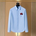 Burberry Elastic Long Sleeve Shirts For Men # 305480, cheap Burberry Shirts