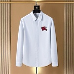 Burberry Elastic Long Sleeve Shirts For Men # 305481, cheap Burberry Shirts