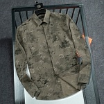 Louis Vuitton Long Sleeve Shirts For Men # 305507, cheap Louis Vuitton Shirts