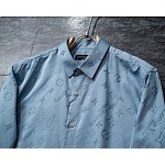 Louis Vuitton Long Sleeve Shirts For Men # 305511, cheap Louis Vuitton Shirts
