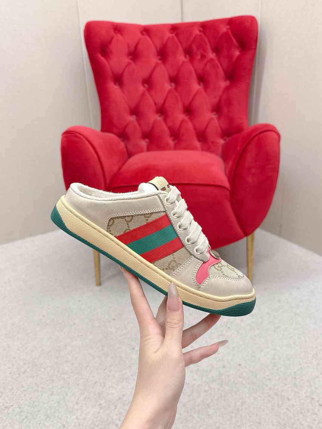 Gucci Casual Sneaker For Women # 305585