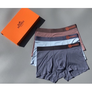 $33.00,Hermes Underwear 3 Pieces For Men # 305698