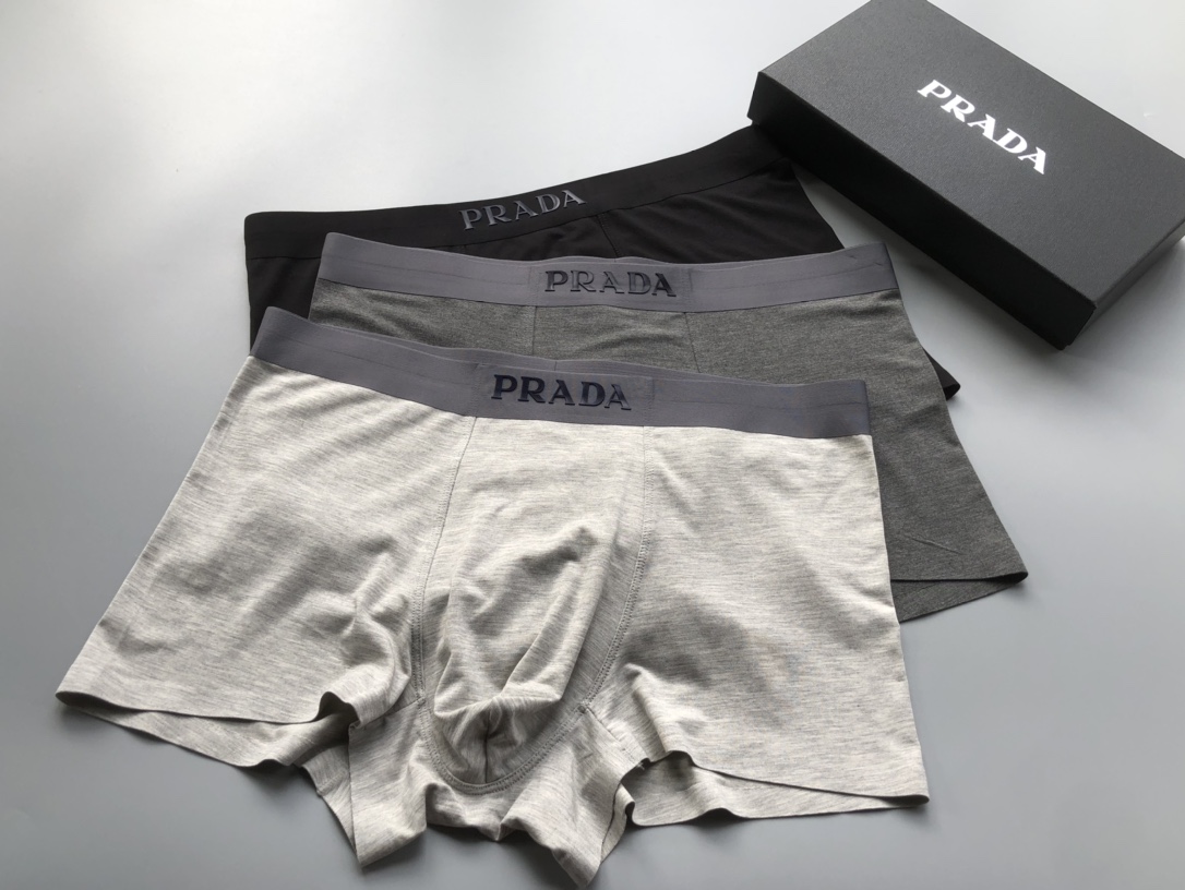 Prada Underwear 3 Pices For Men # 305683