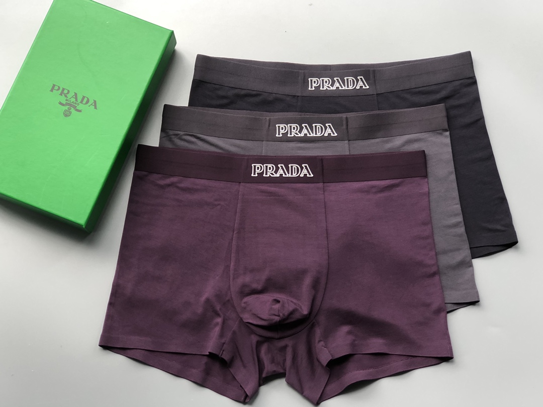 Prada Underwear 3 Pices For Men # 305686