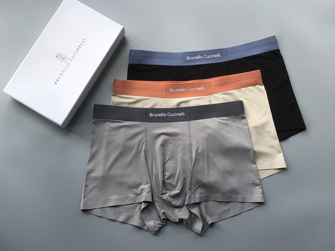 Brunello Cucinelli Underwear 3 Pices For Men # 305688