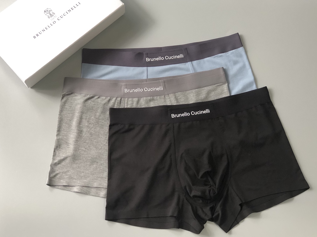 Brunello Cucinelli Underwear 3 Pices For Men # 305689