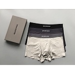 Balenciaga Underwear 3 Pieces For Men # 305710, cheap Underwear