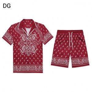 $89.00,D&G Short Sleeve  Shirt and Shorts Set For Men # 305799