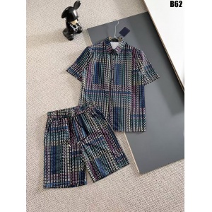 $65.00,Louis Vuitton Short Sleeve Polo Shirt and Shorts Set For Men For Men # 305809