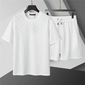 $65.00,Louis Vuitton Short Sleeve Shirt and Shorts Set For Men For Men # 305818