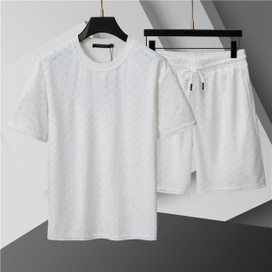 $65.00,Louis Vuitton Short Sleeve Polo Shirt and Shorts Set For Men For Men # 305834