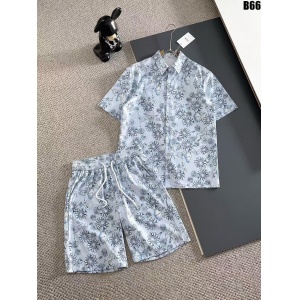 $65.00,Dior Short Sleeve Polo Shirt and Shorts Set For Men For Men # 305858