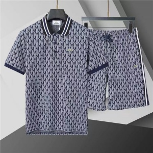 $65.00,Lacoste Short Sleeve Polo Shirt and Shorts Set For Men For Men # 305869