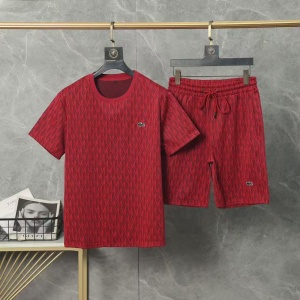 $65.00,Lacoste Short Sleeve Polo Shirt and Shorts Set For Men For Men # 305872