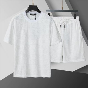 $65.00,Fendi Short Sleeve Polo Shirt and Shorts Set For Men For Men # 305914