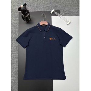 $32.00,Loro Piana Short Sleeve Polo Shirts For Men # 306008