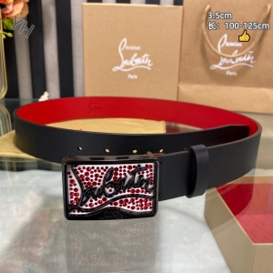 $56.00,Christian Louboutin 3.5 cm Width Belt For Men # 306030