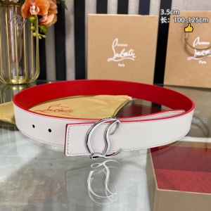 $56.00,Christian Louboutin 3.5 cm Width Belt For Men # 306046