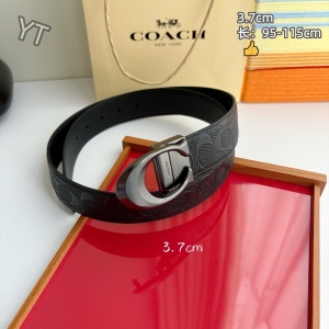 $55.00,Coach 3.7cm Width Belt For Men # 306066