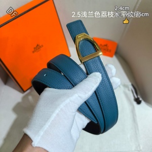 $55.00,Hermes 2.4cm Width Belts  # 306229
