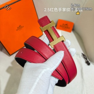 $55.00,Hermes 2.4cm Width Belts  # 306236
