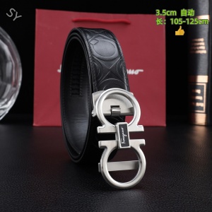 $55.00,Ferragamo 3.5cm Width Automatic Buckle Belts # 306457