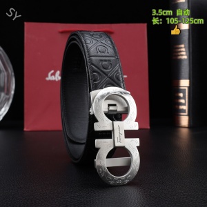 $55.00,Ferragamo 3.5cm Width Automatic Buckle Belts # 306461