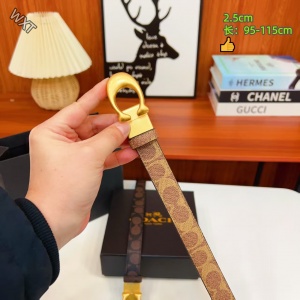 $52.00,Coach 2.5cm Width Belts # 306483