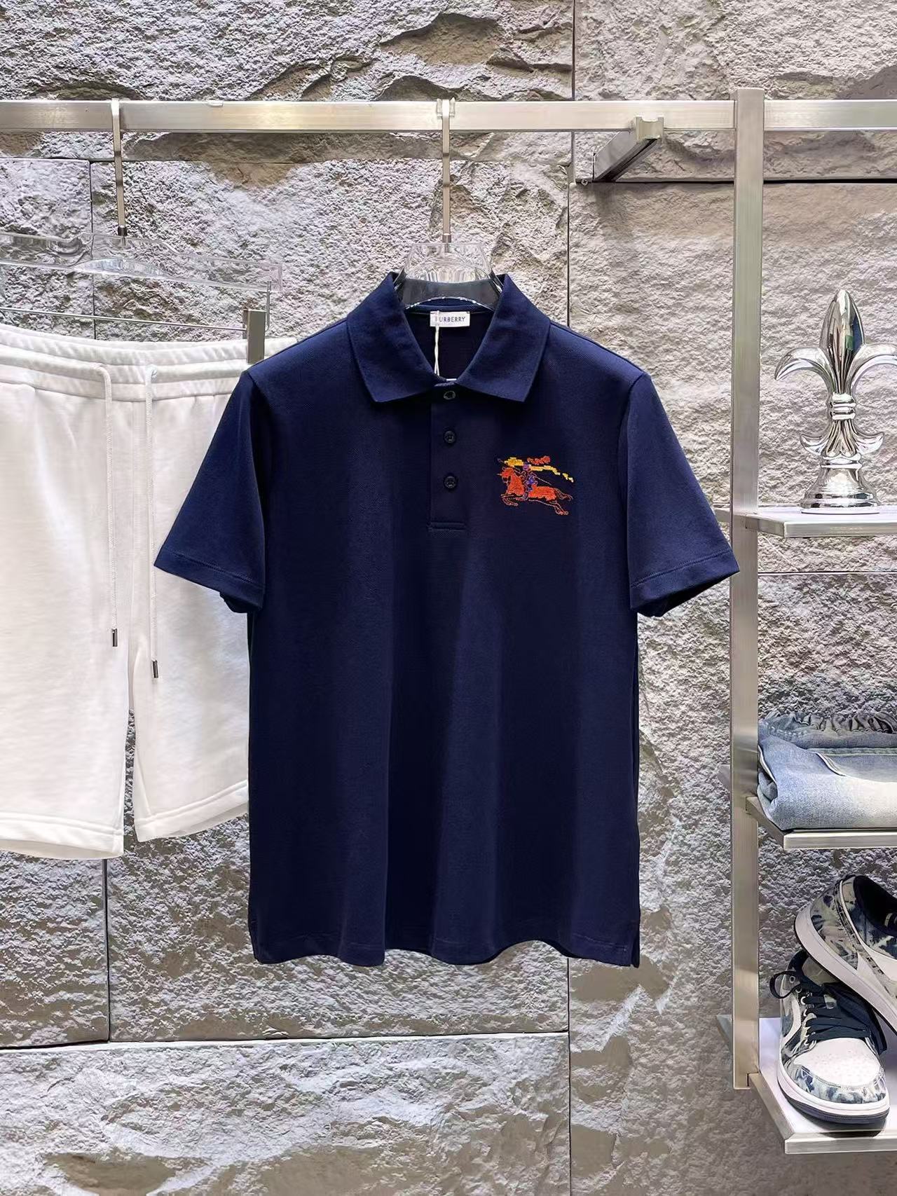Burberry Short Sleeve Polo Shirts For Men # 305962